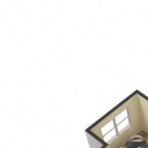 1 Bed, 1 Bath, 848 Square Feet 3D Floor Plan 1 Bedroom, 1 Bathroom, 848 Square Feet 3D Floor Plan